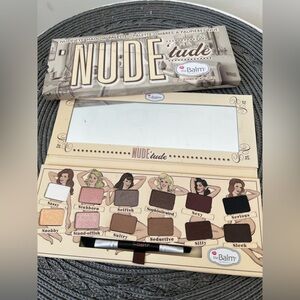 TheBalm Nude'Tude Eyeshadow Palette Neutral Brown Tan